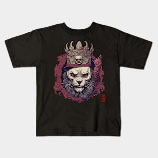 Evil cat Kids T-Shirt